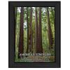 "American Strength" By Trendy Decor4U, Printed Wall Art, Ready To Hang Framed Poster, Black Frame