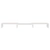 Monitor Stand White 31.5"x9.4"x4.1" Solid Wood Pine