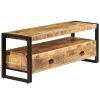 TV Cabinet 47.2"x13.8"x17.7" Solid Mango Wood