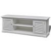 TV Stand White Wood