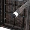 2pcs High Bar Chair Brown Gradient
